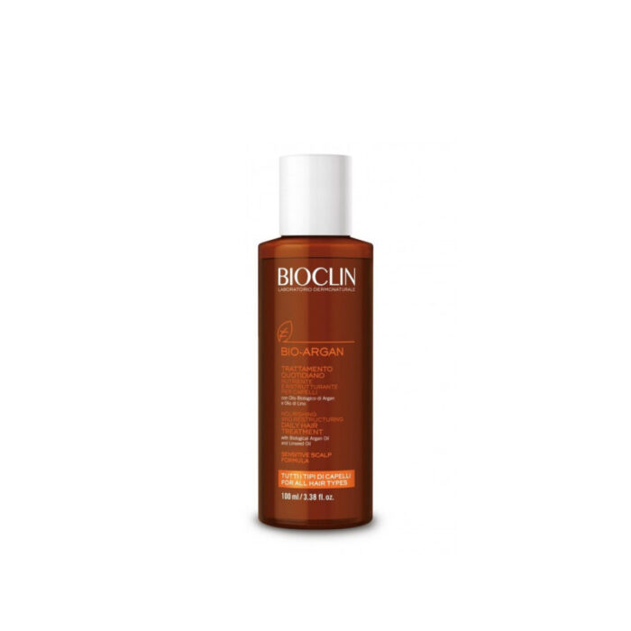 bioclin bio argan nourishing and restructuring daily treatment 100ml