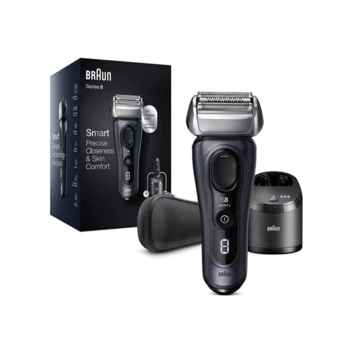 braun series 8 smart electric shaver 8463cc grey