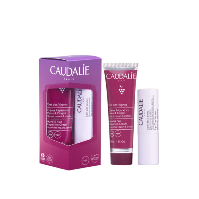 caudalie the des vignes hand nail cream 30ml lip conditioner 4 5g 1