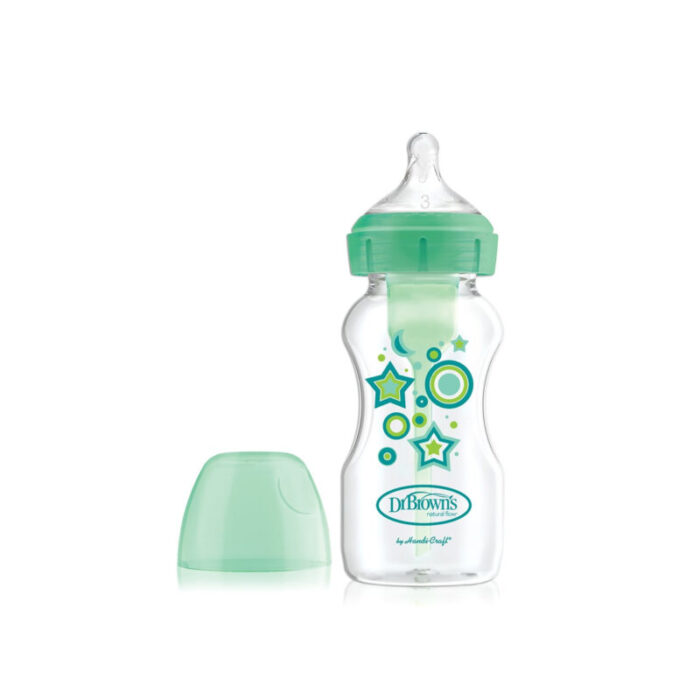 dr brown s options anti colic wide neck bottle 0m 270ml