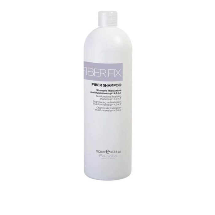 fanola fiber fix multifunctional finalizing shampoo 1l