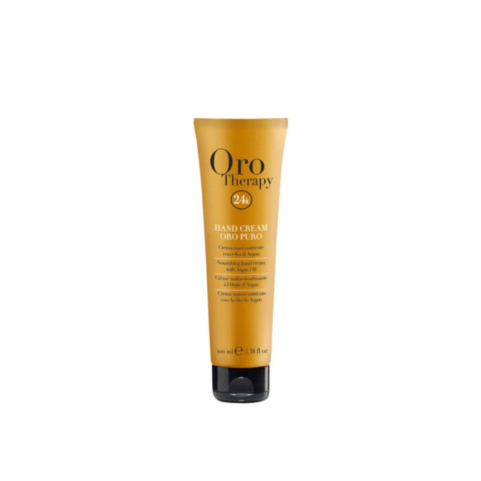 fanola oro therapy 24k oro puro nourishing hand cream 100ml