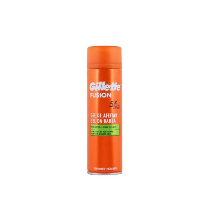 gillette fusion shaving gel for sensitive skin 250ml