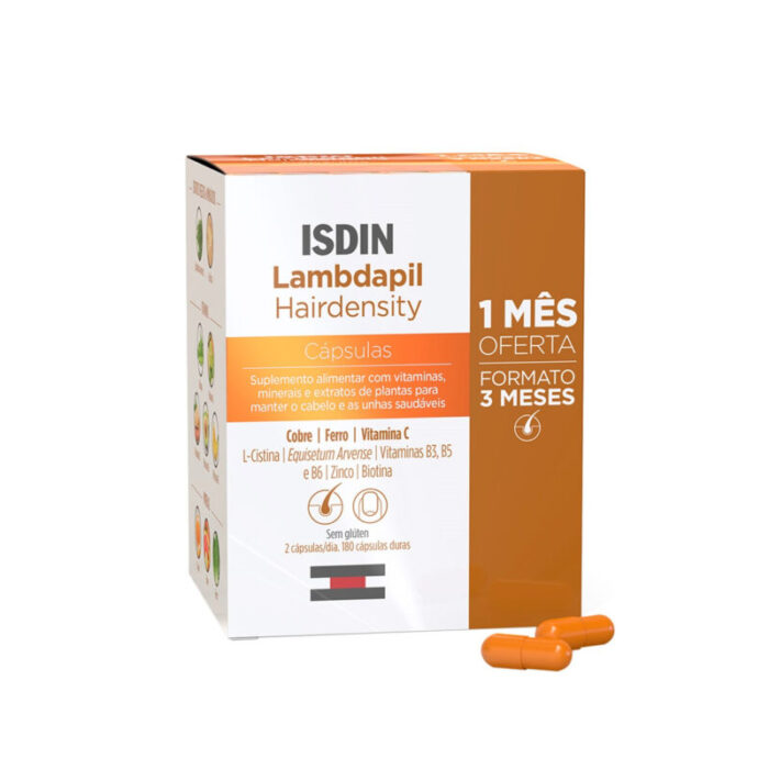 isdin lambdapil hair density capsules