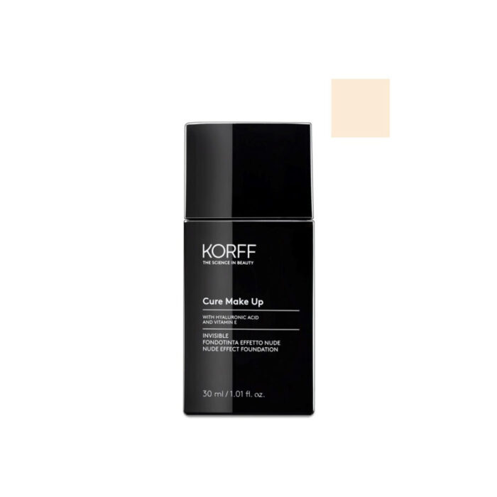 korff cure make up invisible nude effect foundation 01 30ml