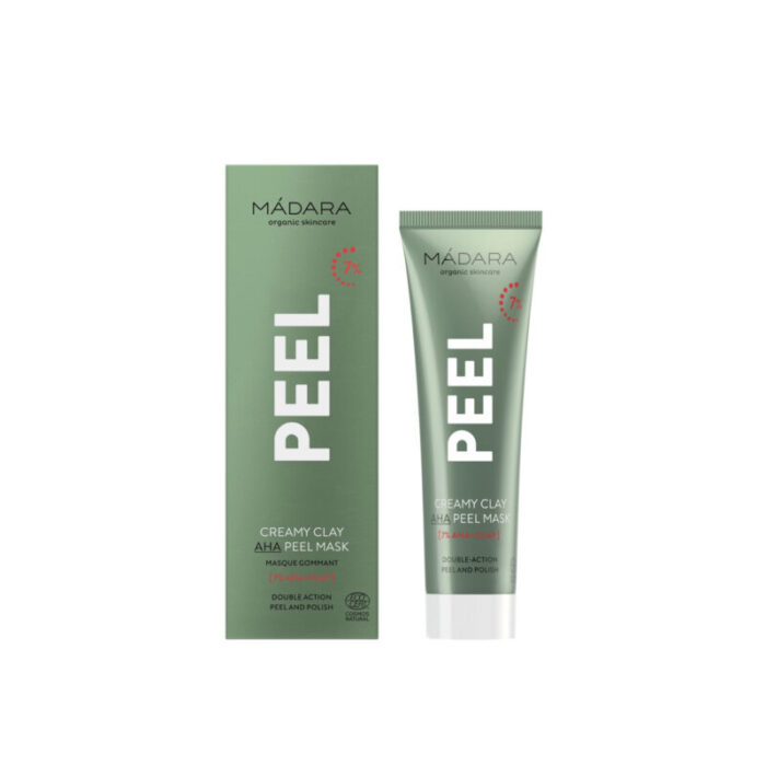 madara peel creamy clay aha peel mask 60ml 1