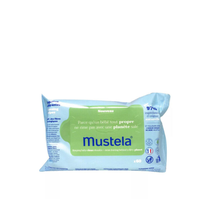 mustela bio organic cleansing wipes