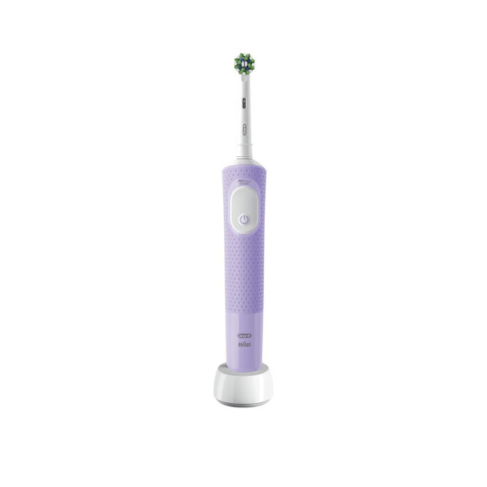 oral b vitality pro protect x clean electric toothbrush lilac mist